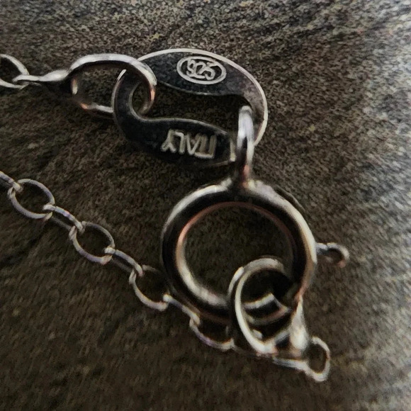 Moonglow pendant sterling silver necklace - Picture 4 of 4